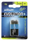 Airam Evolution Plus 6LR61 9V, 1kpl/kortti - Erikoisparistot - 6435200194763 - 1