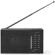 FM-radio | Kannettava malli | AM / FM | Akkukäyttöinen | Analoginen | 1.5 W | Mustavalkoinen näyttö | Kuulokkeiden lähtöliitäntä | Musta - Radiot - 5412810329533 - 1