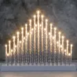 Finnlumor Kynttelikkö Pihla hopea 33LED - Kyntteliköt - 6410412668813 - 1