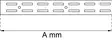 SEINÄKISKO 612 150 CM HOPEA - Hyllynkannattimet - 6420614027523 - 2