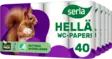 SERLA HELLÄ WC-PAPERI 8/40 - WC-paperit - 6414301024803 - 1