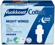 VUOKKOSET NIGHT 9 COTTON - Tamponit ja terveyssiteet - 6414100895253 - 1