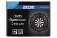 Atom Darts valo 360 – 90 LEDin tauluvalo - Pihapelit - 6410416523873 - 2