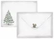 Kirjekuori C6 Talvi kuusi 10kpl - Joulukorttiaskartelu - 6417715077243 - 1