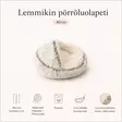 Lemmikin pörröluolapeti 40 cm - Koiran pedit ja korit - 6438506020903 - 1