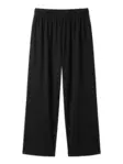 M.trikoo salihousut Basic L black - Miesten college-ja verryttelyhousut - 6419285585883 - 2
