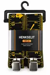 Henkselit mittanauhakuosilla 125 cm – musta/keltainen - Miesten vyöt ja henkselit - 6438506027353 - 3
