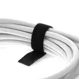Nedis tarranauharulla 9,1 m x 16 mm, musta - Nippusiteet ja kaapelikiinnikkeet - 5412810304493 - 2