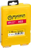 Poranteräsarja HSS 19-os. 1-10mm - Poranteräsarjat - 6418868765193 - 1