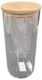 SÄILYTYSPURKKI 900 ml PUUKANNELLA - Ruuansäilytysrasiat - 6438159896603 - 1