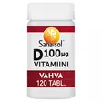 Sana-sol 120tabl D-vitamiini 100µg vahva vitamiinitabletti - Vitamiinit - 5702071381273 - 1