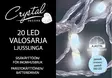 SISÄVALOSARJA 20 LED PASTELLI - Sisävalosarjat ja valonauhat - 6438159388443 - 4