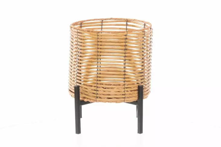 4Living Kukkateline Bali matala 26x26x33 cm - Kukkapöydät ja tasot - 6410416127583 - 1