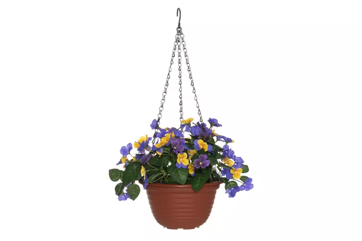 4Living Orvokki amppeli 22 cm - Tekokukat ja -kasvit - 6410416314693 - 1