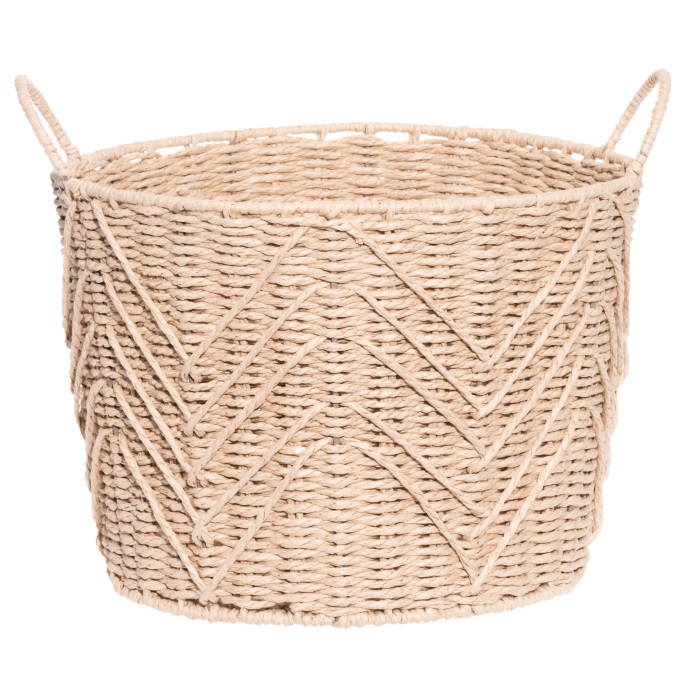 4Living Paperinarukori Mandy pyöreä 35x35x25 cm - Korit - 6410416080253 - 1