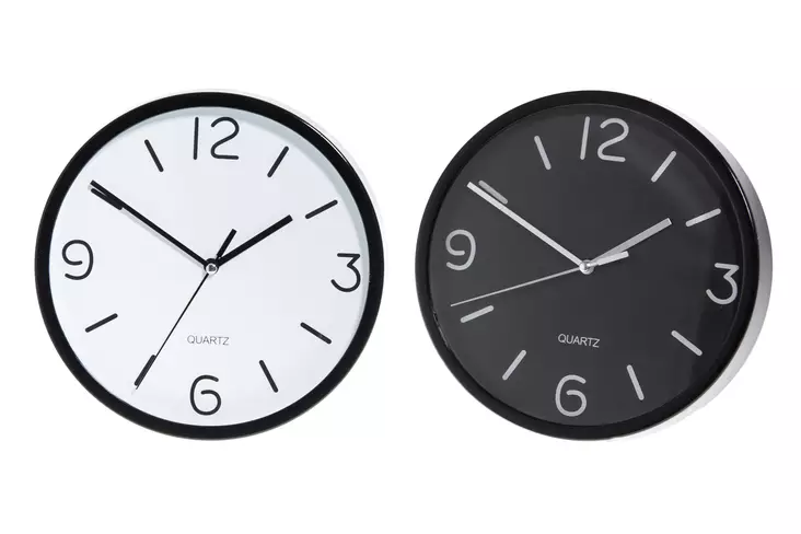 4Living Seinäkello 20 cm - Seinä- ja pöytäkellot - 6410412433633 - 1