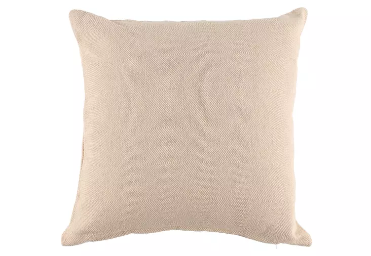 4Living Tyynynpäällinen Dobby beige 45x45 cm - Koristetyynyt - 6410416139753 - 1
