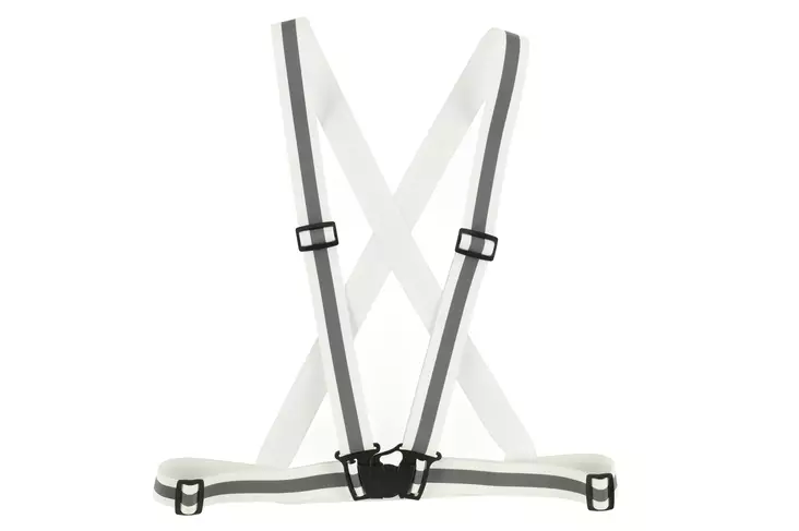 Atom Heijastinvaljaat säädettävä valkoinen - Heijastimet ja heijastinliivit - 6410413194083 - 1