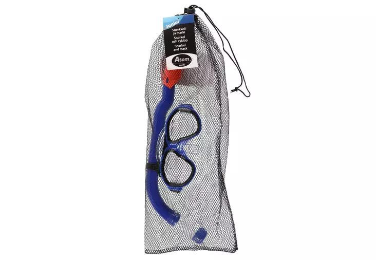 Atom Snorkkeli & maski Luxus Jr. - Vesiurheilu, uinti ja sukellus - 6410412092533 - 1