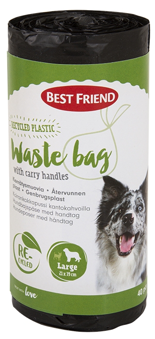 Best Friend koirankakkapussi L 40 pss - Tuotteet koira-arkeen - 5700551160073 - 1