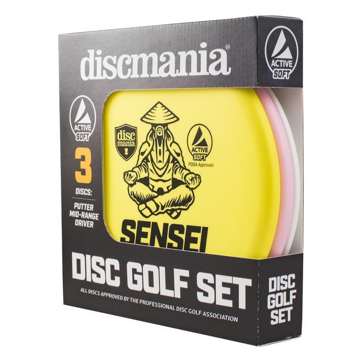 Discmania Active Soft Set frisbeegolf kiekkosetti 3 kpl - Frisbeegolf - 6430030379953 - 1