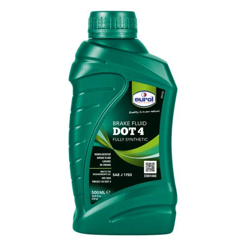 EUROL Jarruneste DOT4 500ml - Jarrunesteet - 8712569006493 - 1