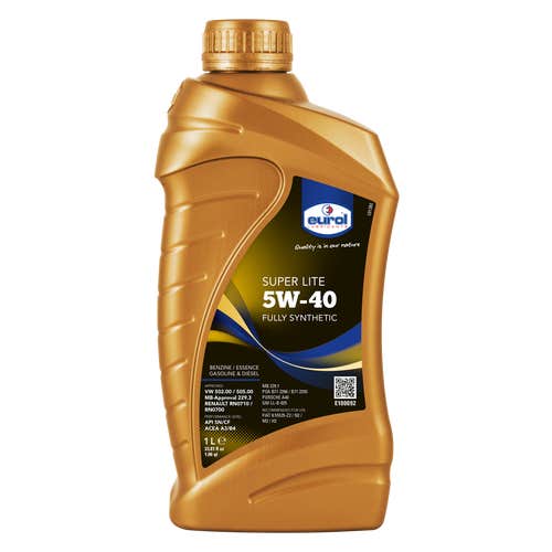 Eurol Super Lite 5W40 1L - Täyssynteettiset öljyt - 8712569000583 - 1