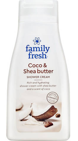 Family Fresh 500ml Coco&Shea Butter suihkusaippua - Naisten saippuat ja suihkugeelit - 7310610015633 - 1