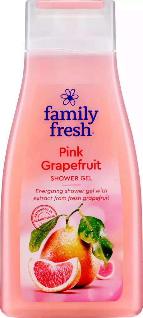 Family Fresh 500ml Pink Grapefruit suihkusaippua - Miesten saippuat ja suihkugeelit - 7310610021863 - 1