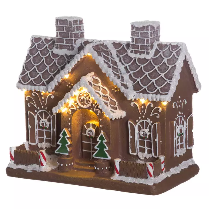 Finnlumor LED-koriste Piparitalo 14 LED - Valokoristeet - 6410416212913 - 1