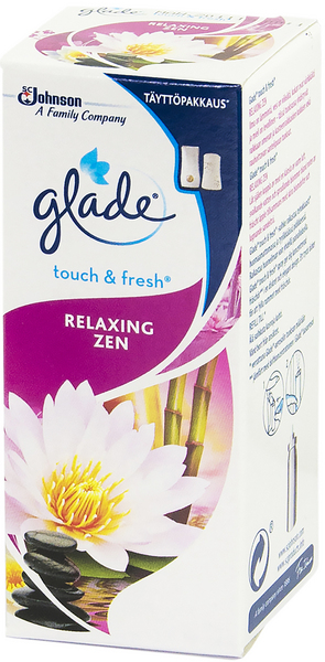 Glade Touch&Fresh täyttö 10ml Relaxing Zen - WC:n puhdistus ja putkenavaajat - 5000204818673 - 1