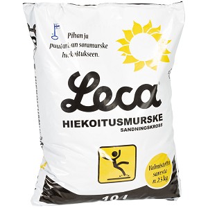 HIEKOITUSMURSKE LECA 25L - Hiekoitushiekat, sepelit ja suolat - 6413971707283 - 1