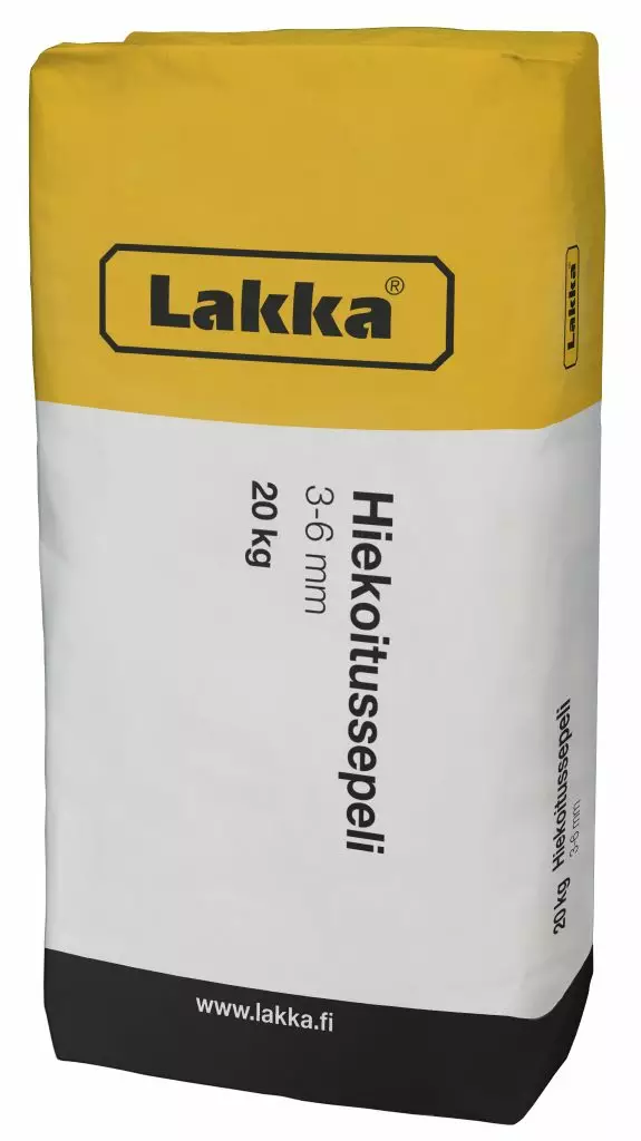 HIEKOITUSSEPELI 3-6mm 20KG - Hiekoitushiekat, sepelit ja suolat - 0000000002013 - 1