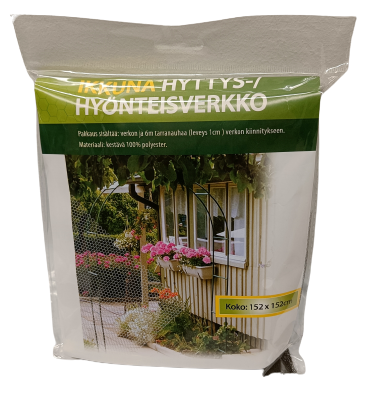 HYTTYSVERKKO 152 X 152 CM - Hyönteiskarkoittimet ja -pyydykset - 6438159097413 - 1
