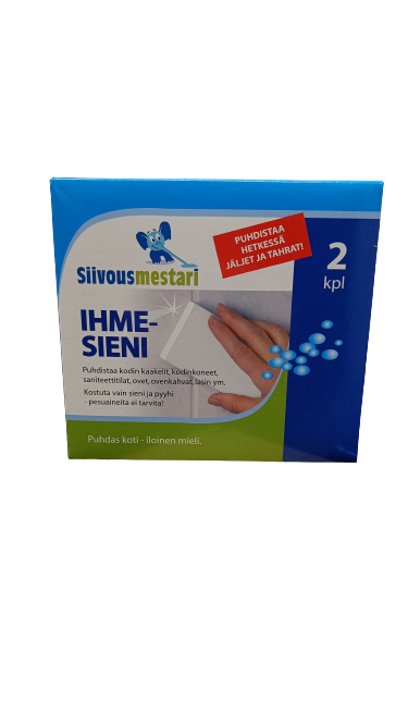 IHMESIENI 2 KPL - Siivousliinat ja -sienet - 6438159084413 - 1