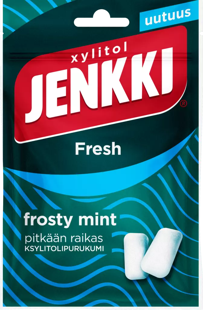 JENKKI FRESH 35G FROSTY MINT - Purukumit ja pastillit - 6420256016633 - 1
