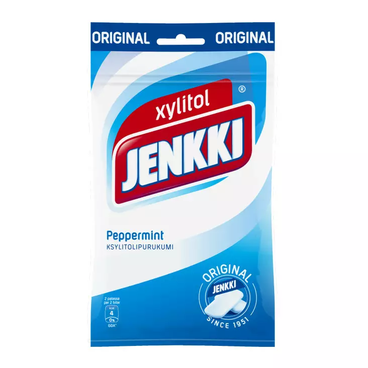 JENKKI PEPPERMINT 100 G - Purukumit ja pastillit - 6420256012673 - 1