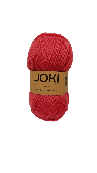 JOKI-KYMI AKRYYLILANKA vadelma - Neulelangat ja virkkuulangat - 6438159319553 - 1