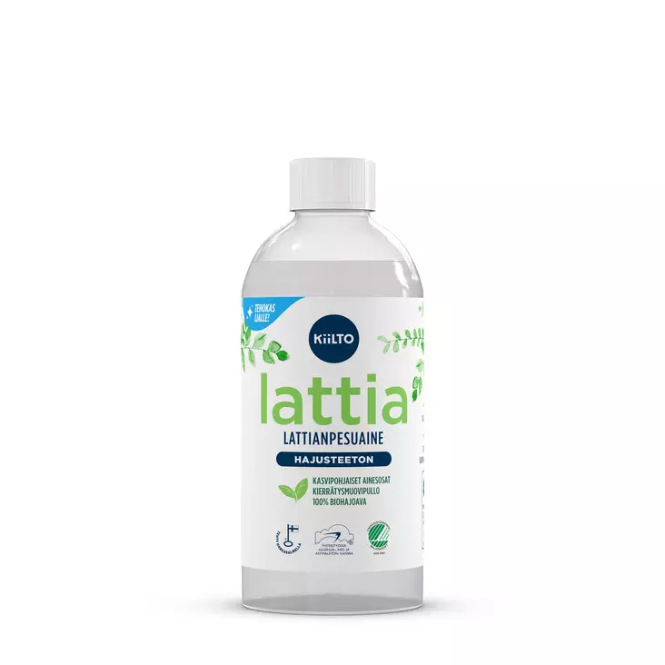 KIILTO Hajusteeton LATTIANPUHDISTAJA 475 - Lattianpesuaineet ja lattian vahaus - 6417964579413 - 1