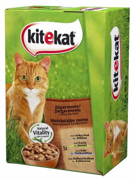 KITEKAT METSÄSTÄJÄN MENU - Kissan märkäruoka - 4770608231453 - 1