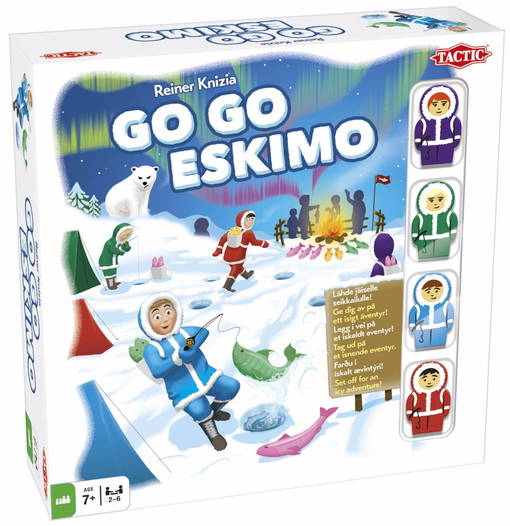 LAUTAPELI GO GO ESKIMO - Pöytä- ja lautapelit - 6416739549613 - 1