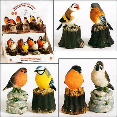 LINTU 12,5cm VIHELTÄVÄ - Koriste-esineet - 8711252343693 - 1