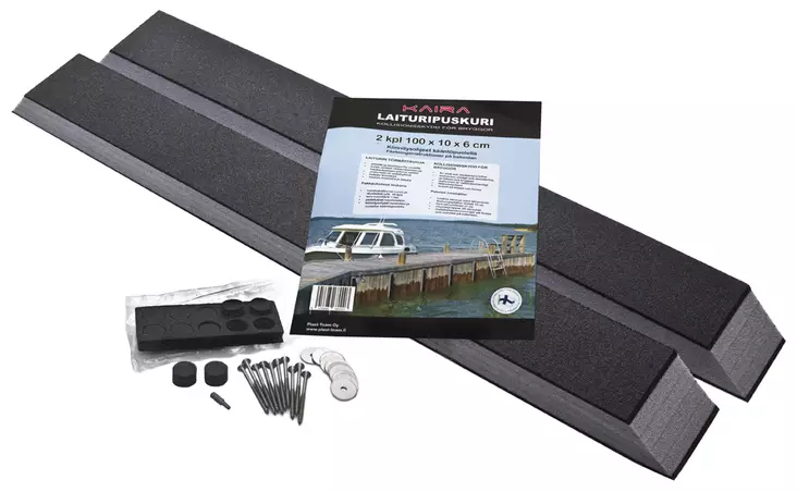 Laituripuskuri Kaira 10 x 100 cm 2 kpl - Lepuuttajat ja laiturilepuuttajat - 6416684680003 - 1