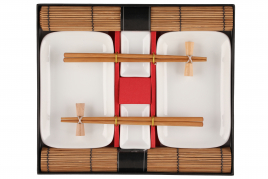 MAKU SUSHI TARJOILUSETTI VALKOINEN - Tarjoiluastiat - 6410413275263 - 1