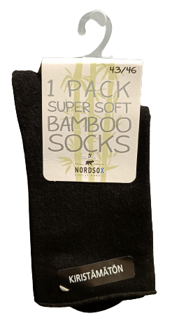 M BAMBU-VISKOOSI ROLL TOPSUKAT 43-46 - Miesten sukat - 6438159999663 - 1