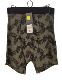 Miesten boxerit elastan 4-way AOP L mel khaki - Miesten alushousut - 6419285379833 - 1