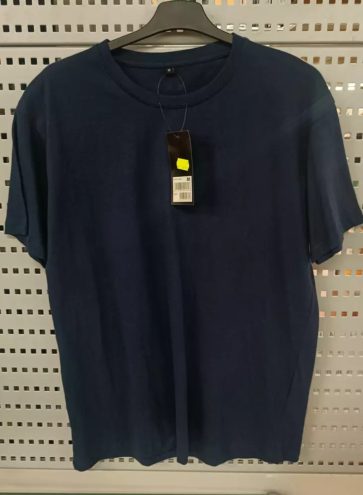 Miesten t-paita o-aukko Basic M tummansininen - Miesten lyhythihaiset paidat - 6419285028823 - 2