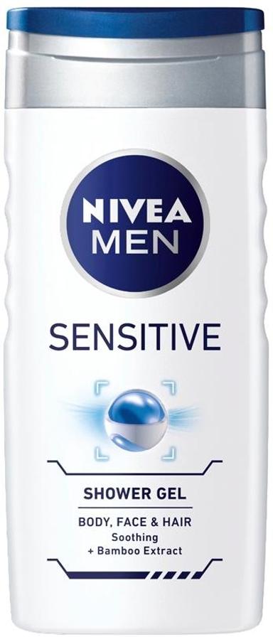 NIVEA SUIHKUSAIPPUA 250 ML SENSITIVE - Miesten saippuat ja suihkugeelit - 4005808235353 - 1