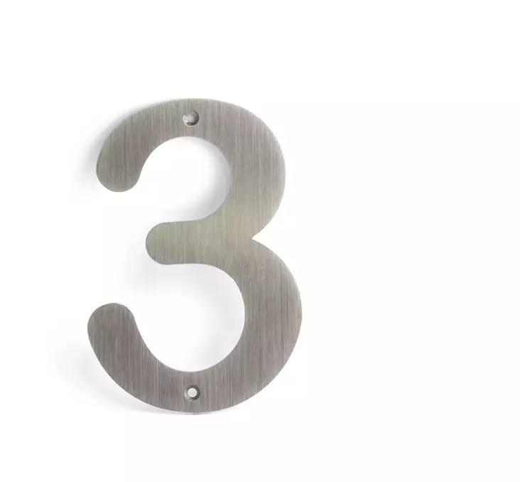 NUMERO 3 - Talonnumerot ja talokirjaimet - 7317900060373 - 1