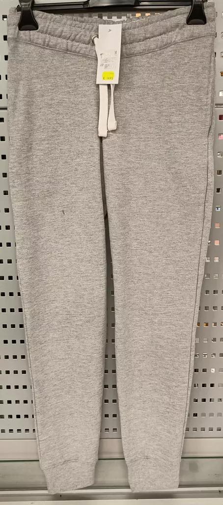 Naisten collegehousut Basic meleerattu harmaa 2XL - Naisten college- ja verryttelyhousut - 6419285967863 - 1